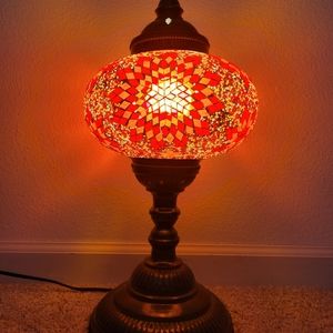 Turkish glass Mosaic lamp